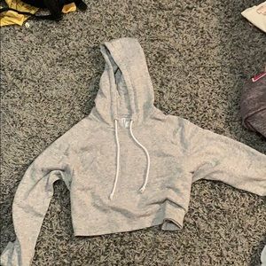 Cropped hoodie
